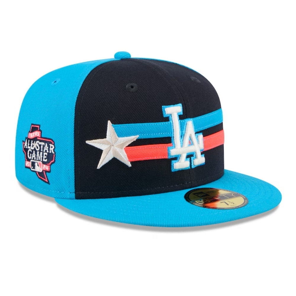 Men's Los Angeles Dodgers New Era Navy 2024 MLB All-Star Game 59FIFTY Fitted Hat